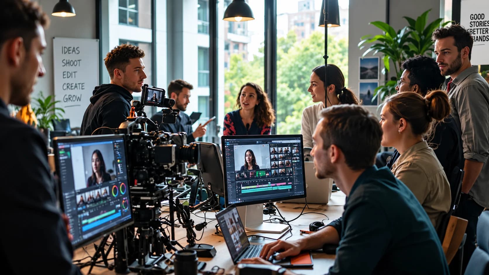 Hands-on Video Editing Studio & Classroom Training Environment