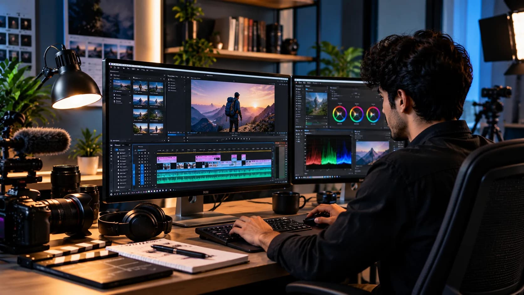 Professional Video Portfolio & Showreel Post-Production Suite
